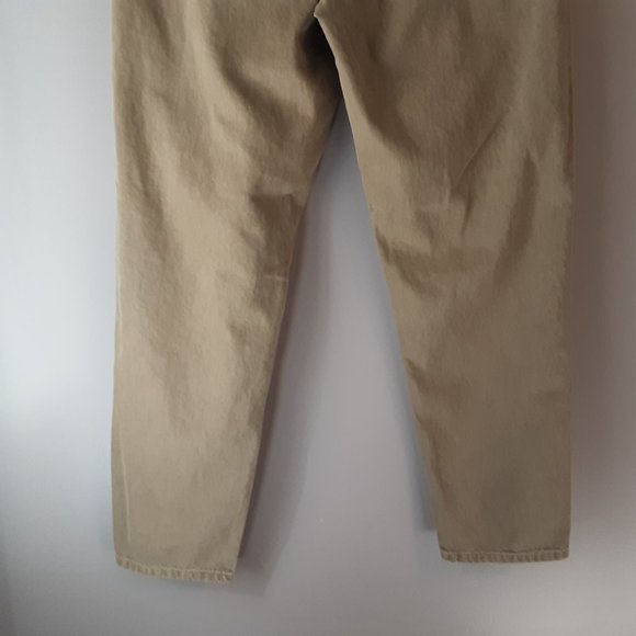 NWOT. Zara Men's Essential Tan Khaki Jeans | 32-34 - Picture 7 of 11